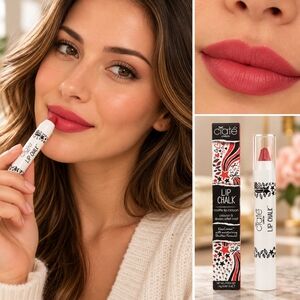 CIATE Lip Chalk Matte Lip Crayon Lipstick Color WITH LOVE 1.9g New in Box